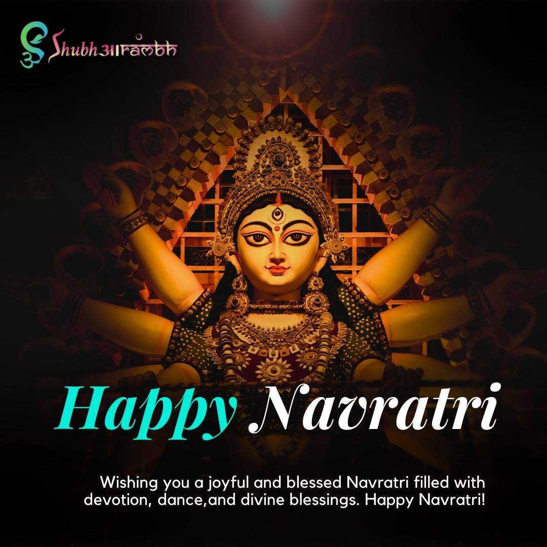Navratri wishes from Subharambh Foundation